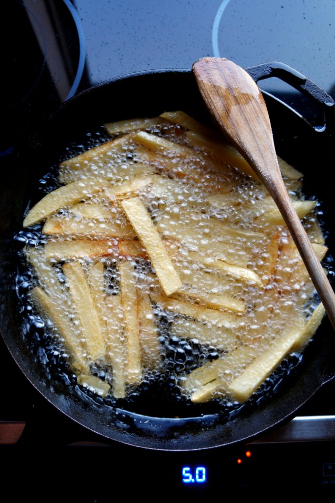 the perfect stovetop french fries The Baking Fairy