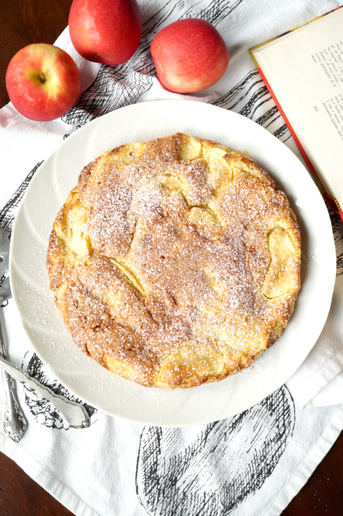 italian apple cake - The Baking Fairy