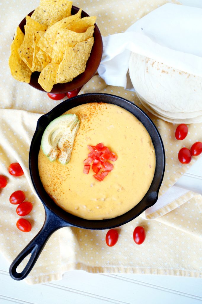 6-ingredient Traditional Yellow Queso - The Baking Fairy