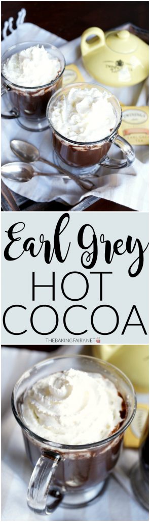 earl grey hot cocoa - The Baking Fairy