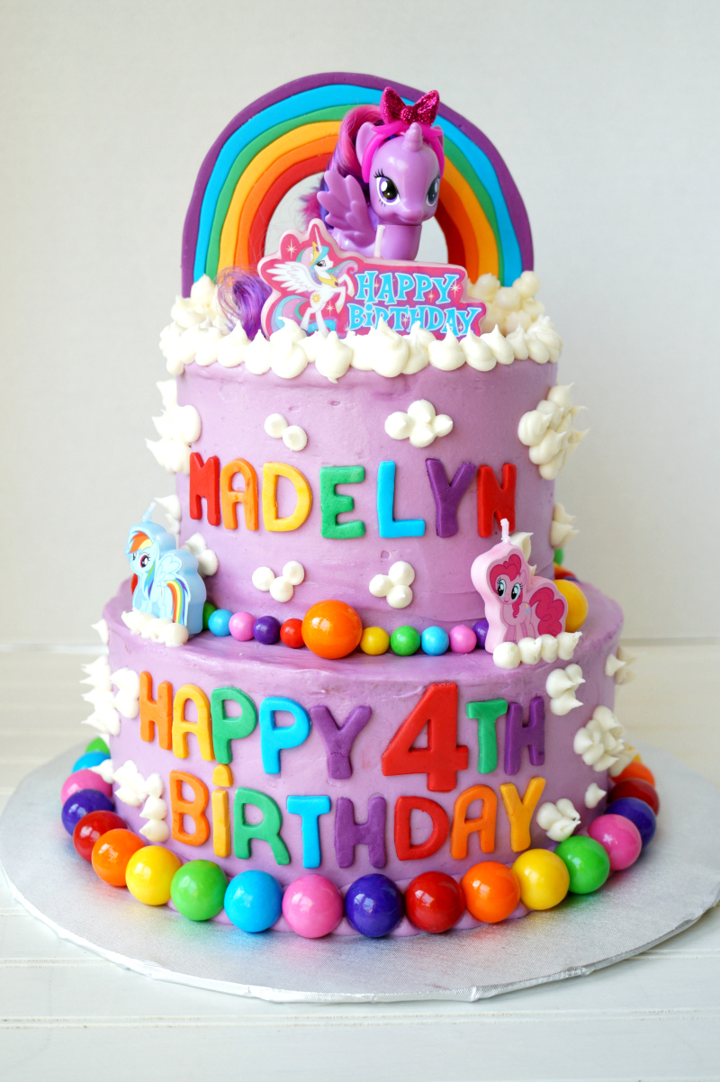 Personalized My Little Pony Cake Topper Set | Lazada PH