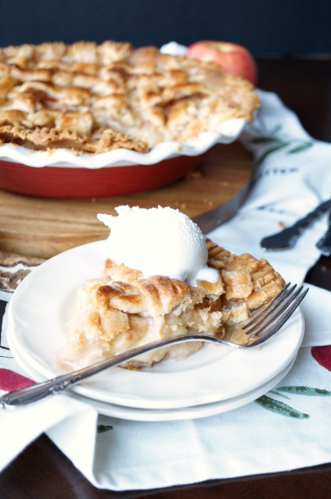 Grandma's Creamy Apple Pie - The Baking Fairy