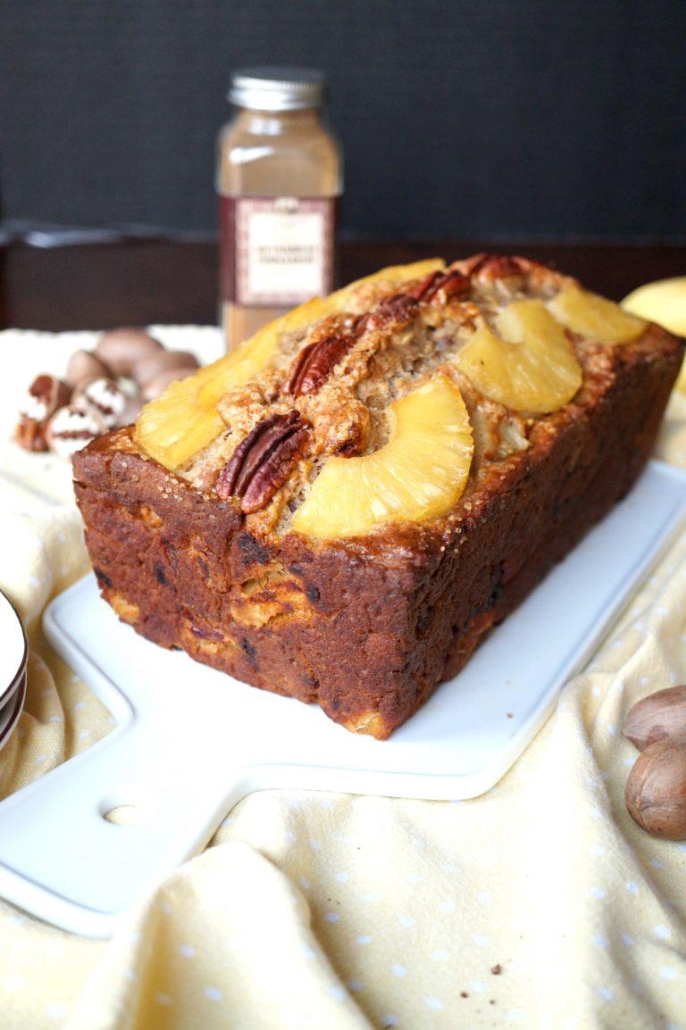 vegan hummingbird bread {banana, pineapple & pecan} | The ...