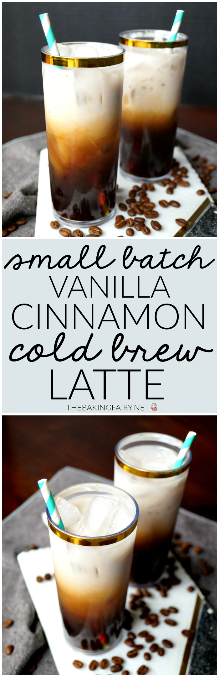 Easy Cold Brew Coffee with Cinnamon Vanilla Creamer - A Latte Food