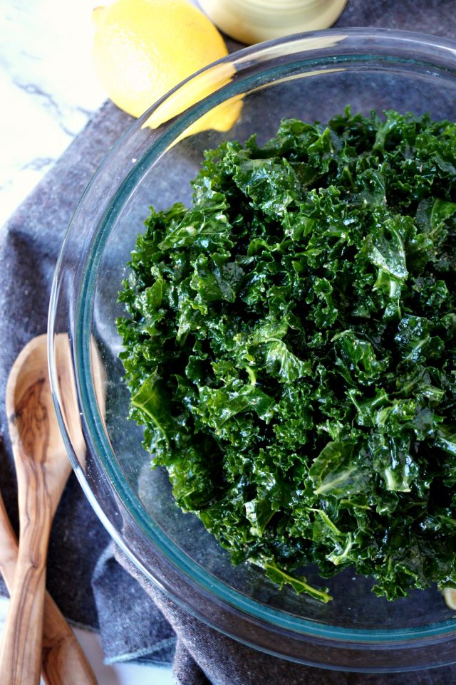 The BEST And Easiest Kale Salad The Baking Fairy   Kalesalad04 640x962 