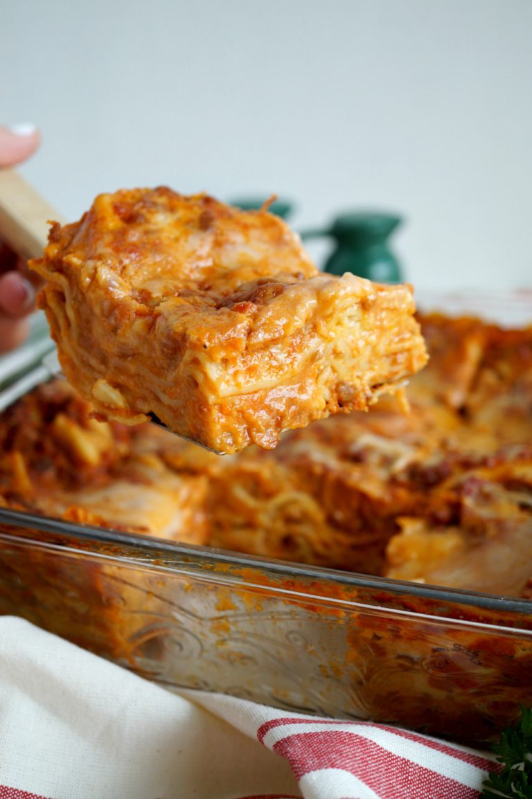 my mamma's authentic lasagna {veganized!} - The Baking Fairy