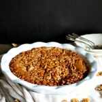 the easiest vegan pecan pie cobbler | The Baking Fairy