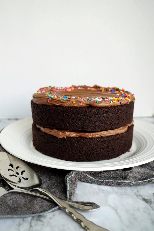 easy chocolate cake - Vegan Baking Basics - The Baking Fairy