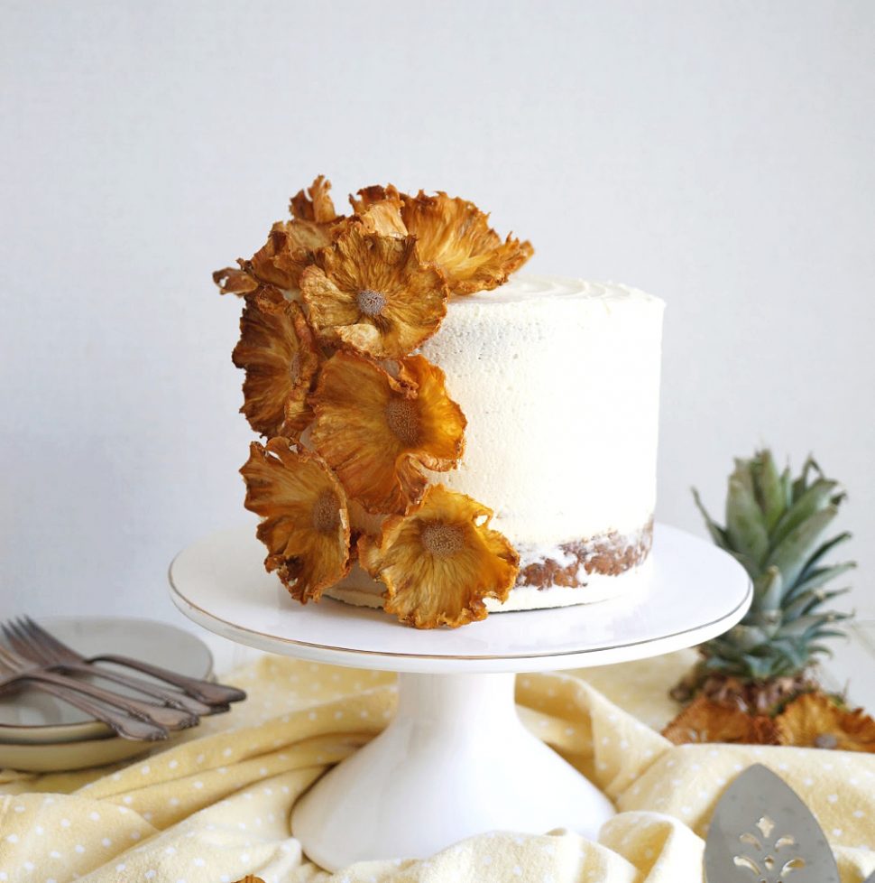 vegan hummingbird layer cake - The Baking Fairy