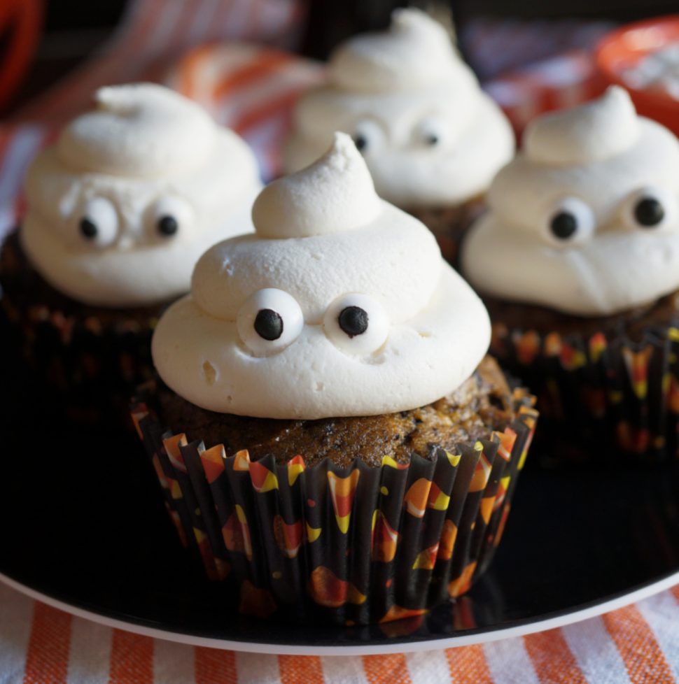 vegan oreo pumpkin cupcakes - The Baking Fairy